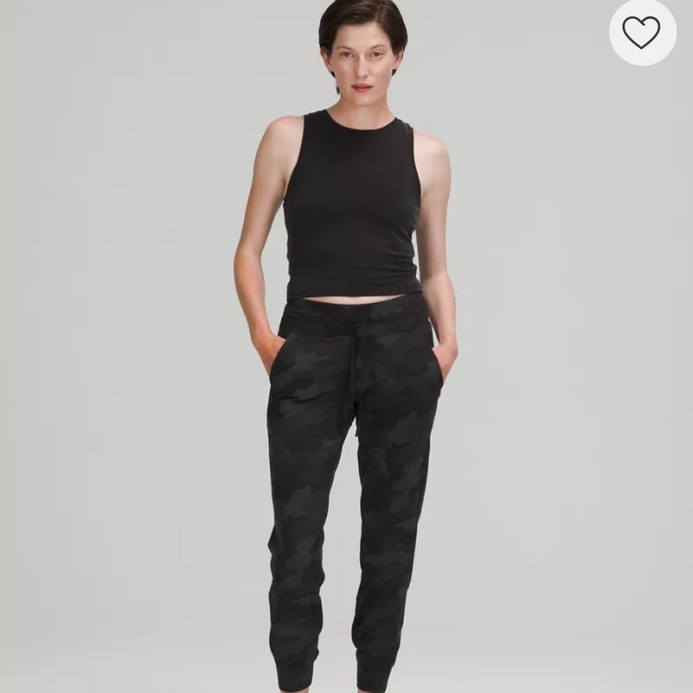 Lululemon Athletica Black Camo Joggers